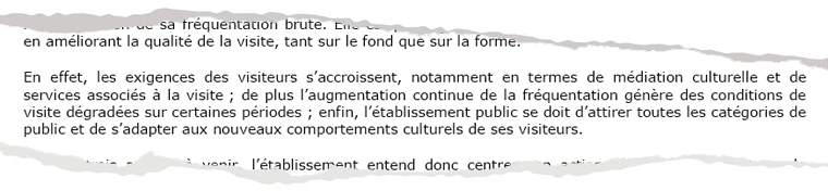 <h6>Contrat de performance Château de Versailles 2011-2013</h6>